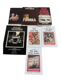 Hitler Axis Powers World War II Hard & Softcover Book lot