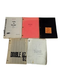 Vintage Movie Script Lot