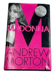 Andrew Morton Book Signed Madonna and Author