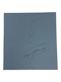 Alfred Hitchcock Autograph