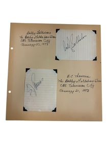 Vintage Hollywood Actor Signed Autograph