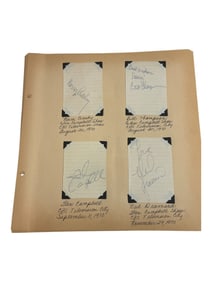 Vintage Hollywood Actor Signed Autograph Neil Diamond