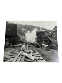 Original James Dean Photo East of Eden Black & White Photo on Board