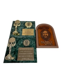 Dan Haggerty Grizzly Adams Award Lot