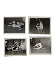 Bettie Page Pin-up Irving Klaw Vintage Rare B&W 1950s Bondage 4x5 Photograph Collection