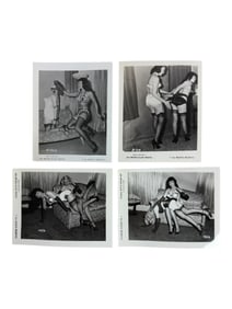 Bettie Page Pin-up Irving Klaw Vintage Rare B&W 1950s Bondage 4x5 Photograph Collection