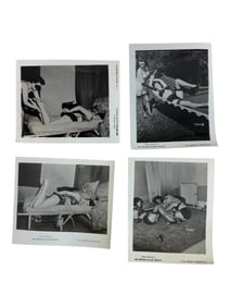Bettie Page Pin-up Irving Klaw Vintage Rare B&W 1950s Bondage 4x5 Photograph Collection
