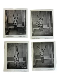 Bettie Page Pin-up Irving Klaw Vintage Rare B&W 1950s Bondage 4x5 Photograph Collection