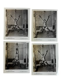 Bettie Page Pin-up Irving Klaw Vintage Rare B&W 1950s Bondage 4x5 Photograph Collection