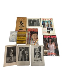 Vintage Foreign Erotica Magazine book Photo