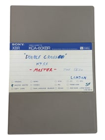 Vintage Erotic Bondage Adult NudeDouble Cross Master VHS Tape