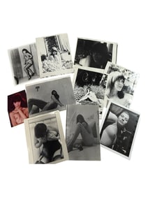 Vintage Hollywood Model Erotica Photo Lot