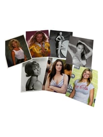 Vintage Hollywood Actress Photo Lot