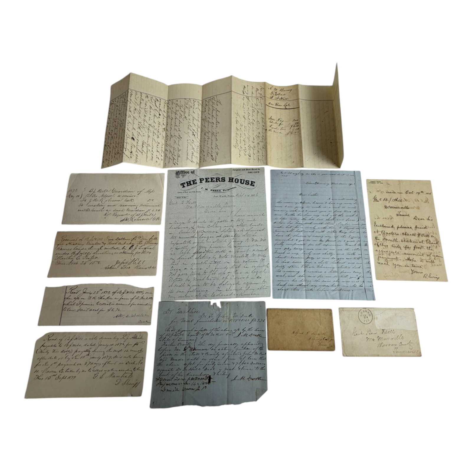 Antique Ephemera 19th Century Lot: Antique Ephemera 19th Century Lot