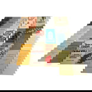 WWII Adolf Hitler Axis Powers Historical Book Lot: WWII Adolf Hitler Axis Powers Historical Book Lot