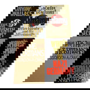 WWII Adolf Hitler Axis Powers Historical Book Lot: WWII Adolf Hitler Axis Powers Historical Book Lot