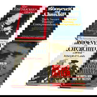 WWII Adolf Hitler Axis Powers Historical Book Lot: WWII Adolf Hitler Axis Powers Historical Book Lot