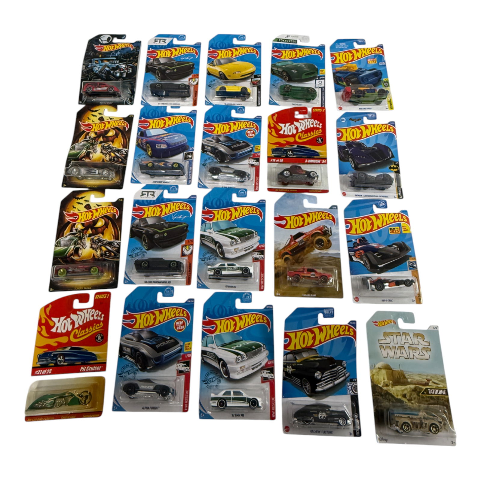 HOT WHEELS Vintage Toy Car Collection Lot: HOT WHEELS Vintage Toy Car Collection Lot