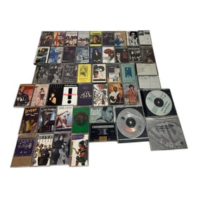 Large Vintage Cassette Tape Collection Lot