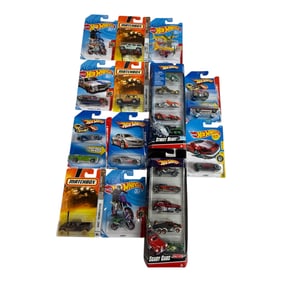 Hot Wheels Assorted Toy Car Collection Lot
