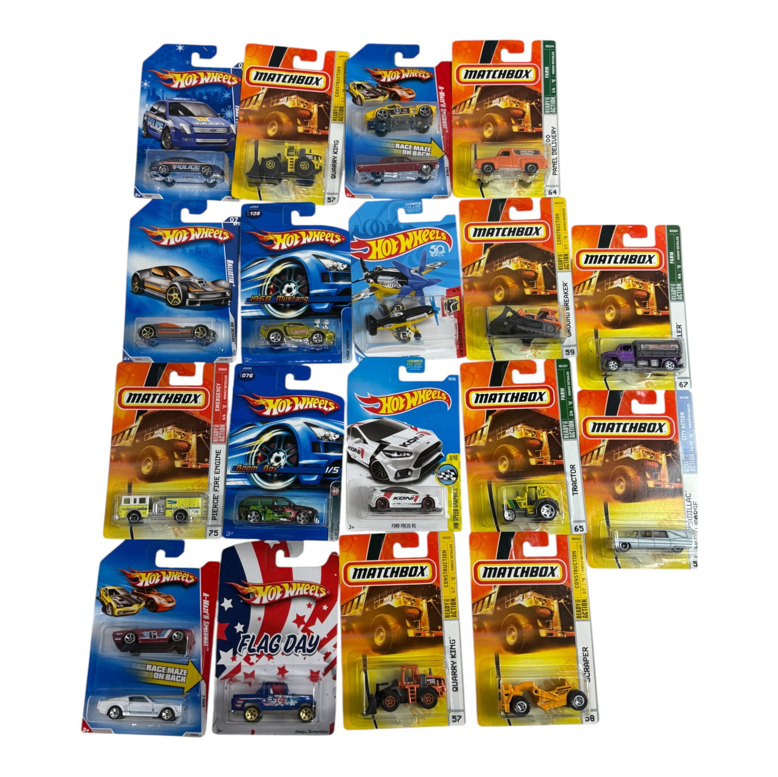 Hot Wheels Assorted Toy Car Collection Lot: Hot Wheels Assorted Toy Car Collection Lot