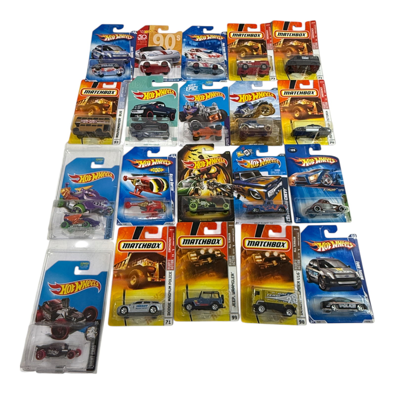 Hot Wheels Assorted Toy Car Collection Lot: Hot Wheels Assorted Toy Car Collection Lot