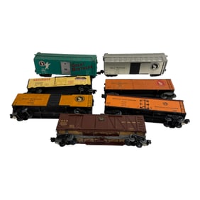 Vintage Collectible Train Toy Wagon Collection Lot
