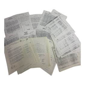 ADOLF HITLER US Government Top Secret Declassified Document Lot Collection