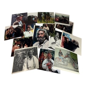 Vintage Dan Haggerty Signed Photo Lot