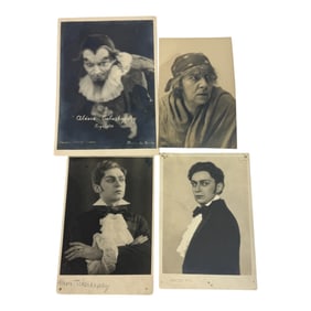 Antique Actor Orginal Photo Lot