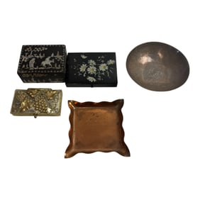 Vintage Trinket Boxes