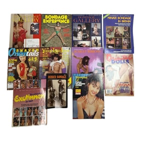 Vintage Erotica Magazine Lot