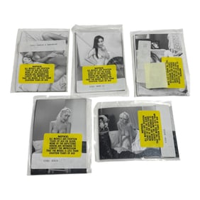 Vintage NOS Female Model Photo Sets