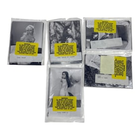 Vintage NOS Female Model Photo Sets