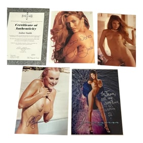 Vintage Signed Female Actress Lot.