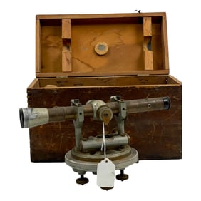 Bostrom Surveying Instrument Model 5 Transit Serial No. 158