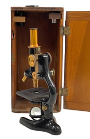 Bausch and Lomb Optical Co. Vintage Microscope Patent 1915