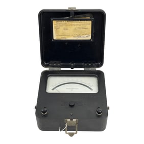 Weston Electrical Insturments Model 622 Microammeter, Certified