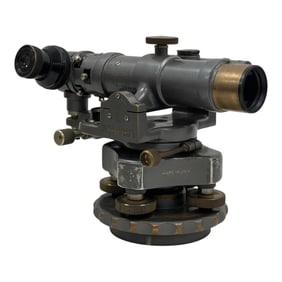 Brunson Instrument 545-1 Multipurpose Percsion Sight Level W/ Micrometer & Original Case