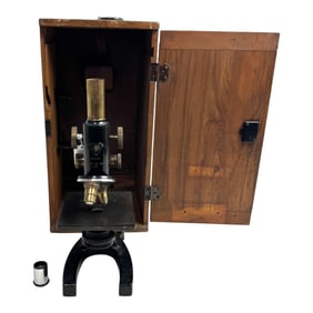 Antique Bausch Lomb Microscope
