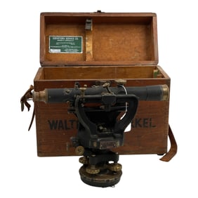 Antique Seiler Inst. Co Survey Transit with Case