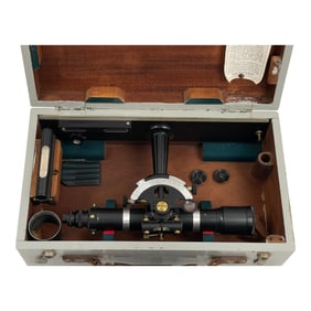 Vintage Curley Telescopic Alidade Survey