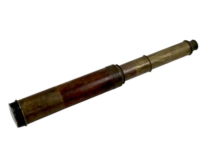 Vintage Dollond London Day or Night Spyglass Telescope 27"