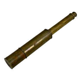 Vintage Barlow, London Brass Telescope
