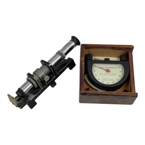 Vintage Aircraft Cable Tensiometer and Gaertner Survey