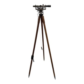 Vintage Leupold 856 Telescope Surveying Instrument with Tripod