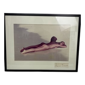 Francesco Scavullo Color Photo Signed