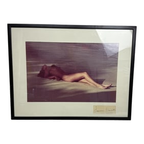 Francesco Scavullo Color Photo Signed