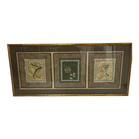 Vintage Chinese Silk Embroidery Art