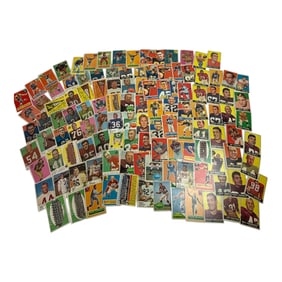 Huge Lot of 1960s Football trading cards
